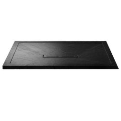 Kudos Connect 2 1700 x 800mm Rectangle Shower Tray - Slate Finish