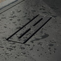 Kudos Connect 2 Slate 1200 x 800mm Offset Quadrant Shower Tray