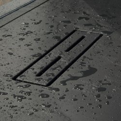 Kudos Connect 2 1300 x 800mm Rectangle Shower Tray - Slate Finish