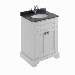 BC Designs Victrion 600mm Earl's Grey 2 Door Basin Unit