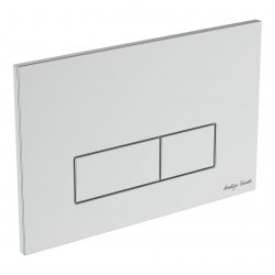 Armitage Shanks Oleas M2 Mechanical Dual Flushplate - Chrome