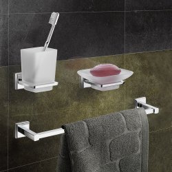 Origins Living 600mm Colorado Towel Rail - Chrome