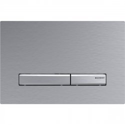 Geberit Sigma 50 Dual Flush Plate - Brushed Chrome