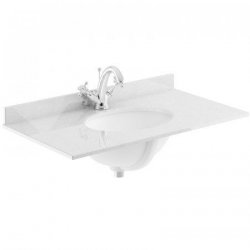 Bayswater 800mm Matt Black 2 Door Basin Cabinet