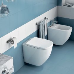 Origins Living G Pro Open Toilet Roll Holder - Chrome