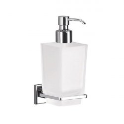 Origins Living Colorado Glass Soap Dispenser - Chrome