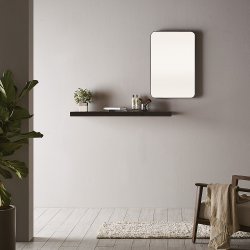 Origins Living 500mm City Mirror - Black
