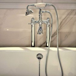 Roca Carmen Floor Standing Bath-Shower Mixer