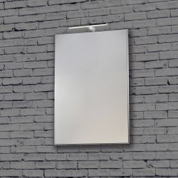Origins Living 600mm Metro Framed Mirror - Chrome