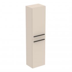 Ideal Standard i.life A 2 Door Tall Column Unit in Matt Sandy Beige