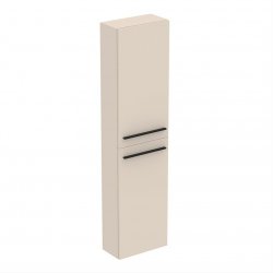 Ideal Standard i.life S 2 Door Compact Tall Column Unit in Matt Sandy Beige