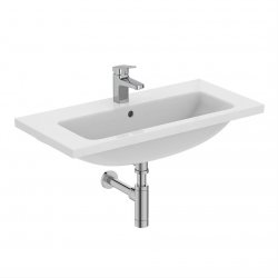 Ideal Standard i.life S Compact Wall Hung 80cm 1 Drawer Matt Sandy Beige Vanity Unit