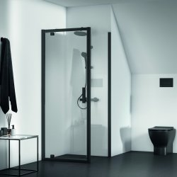 Ideal Standard Connect 2 Silk Black 800mm Pivot Door