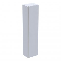 Ideal Standard Tesi Gloss Light Grey 40cm Tall Column Unit with 1 Door