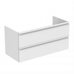 Ideal Standard Tesi Gloss White 100cm 2 Drawer Vanity Unit