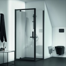 Ideal Standard Connect 2 Silk Black 900mm Pivot Door