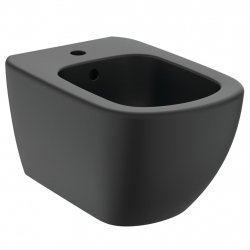 Ideal Standard Tesi Silk Black Wall Hung Bidet