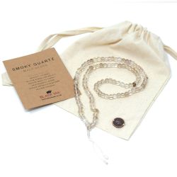 Mala Beads - Smoky Quartz Beads