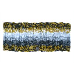 Pure Wool Fleece Lined - Natural Electric Headband - Mustard