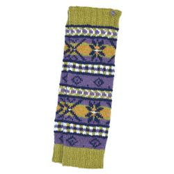Pure Wool Leg warmer - Cosmos - Highland