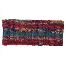 Pure Wool - Electric Stripe Headband - Red