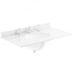 Bayswater 800mm Pointing White 2 Door Basin Cabinet