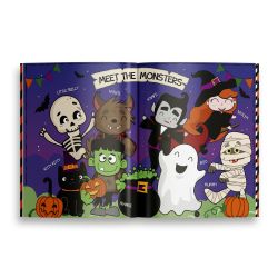 Halloween Activity Book - 22 pages 100 Stickers Colouring Puzzles - Eurowrap