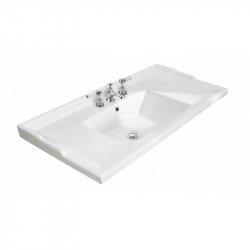 Bayswater 3 Tap Hole 1000mm Traditional Basin