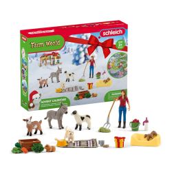 Farm World Advent Calendar 24 Pieces 2023 - Schleich - 98983