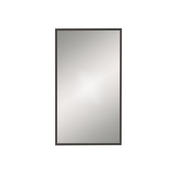 Origins Living 400mm Docklands Rectangular Mirror - Black