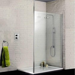 Sommer Evolve 400mm Wetroom Panel (Chrome Frame)