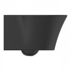 Ideal Standard Connect Air Aquablade Silk Black Wall Mounted WC