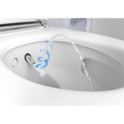 Geberit Aquaclean Mera Comfort Rimless Wall Hung Shower Toilet White Alpine