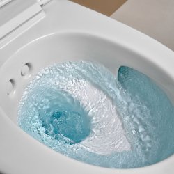 Geberit Aquaclean Mera Comfort Rimless Wall Hung Shower Toilet White Alpine