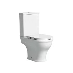 Tavistock Lansdown Short Projection Open Back Close Coupled WC Pan and Sensor Cistern