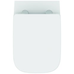 Ideal Standard i.life A Wall Hung Toilet + Concealed WC Cistern with Wall Hung Frame & Chrome Flushplate