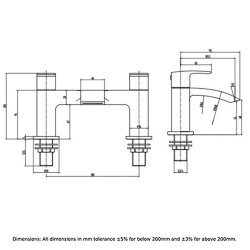 RAK Curve Bath Filler