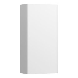 Laufen Lani Matt White 1 Door Wall Cabinet - Left Hand