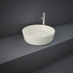 RAK-Feeling 42cm Round Countertop Basin in Matt Greige