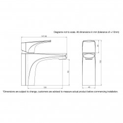 Tavistock Strike Basin Mixer with Click Waste