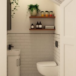 Geberit Alpha 1120mm WC Frame & Cistern for Wall Hung WC