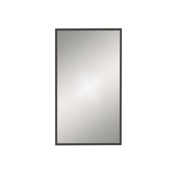 Origins Living 800mm Docklands Rectangular Mirror - Black