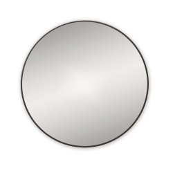 Origins Living 600mm Docklands Round Mirror - Black