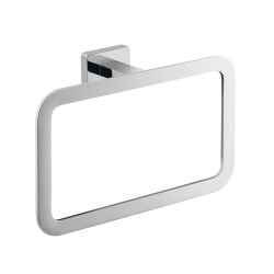 Origins Living Atena Towel Ring - Chrome