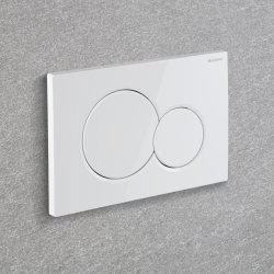 Geberit Sigma 01 White Alpine Dual Flush Plate