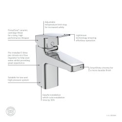 Ideal Standard Ceraplan Single Lever Basin Mixer