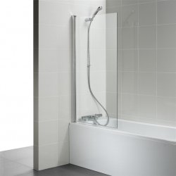 Ideal Standard Connect 2 800mm Bath Screen - Silver