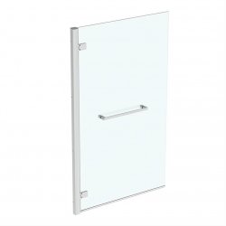 Ideal Standard i.life 900mm Left Hand Hinged Bath Screen with Towel Rail