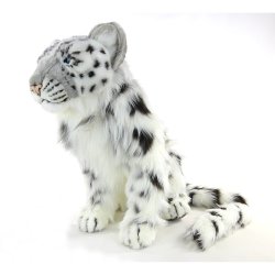 Soft Toy Wildcat, Snow Leopard by Hansa (41cm. H) 4355