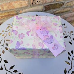 Mum Rose Gift Set - Mug Flower Notelets Marshmallows Pen